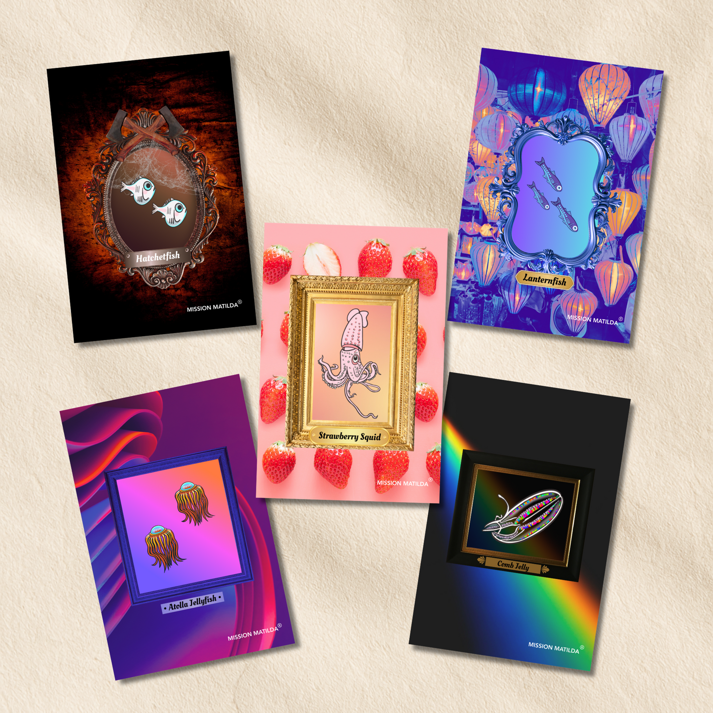 "Twilight Squad" Postcard Set