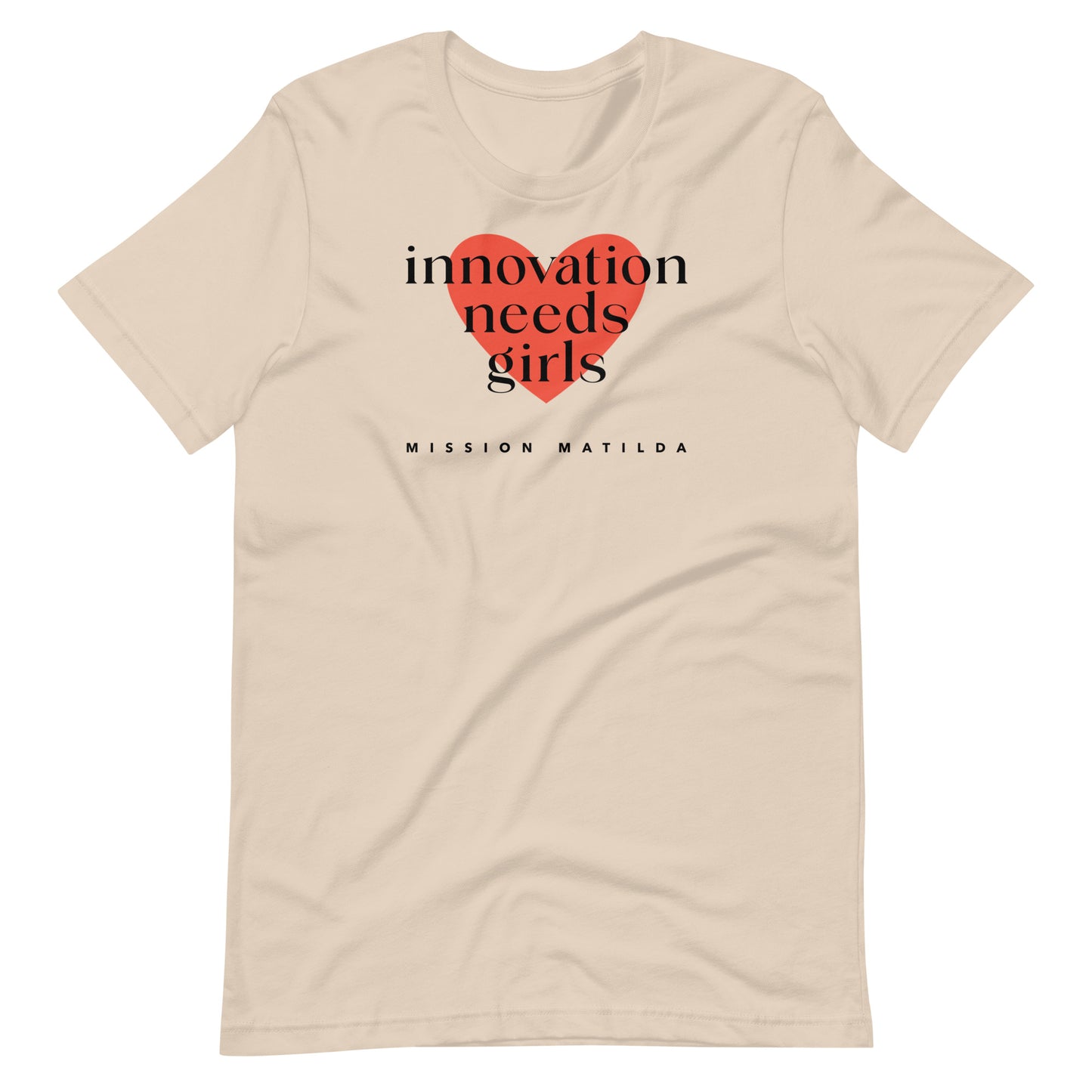Innovation Needs Girls - Heart Unisex Tee